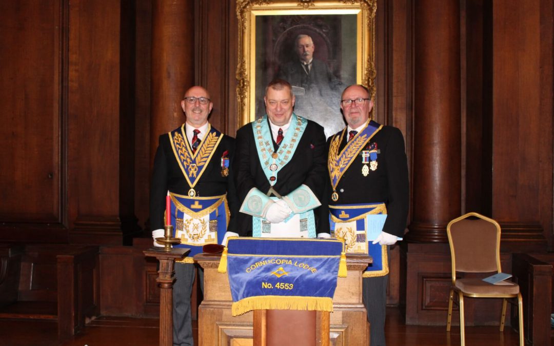 Cornucopia Lodge begins its Masonic season in style.