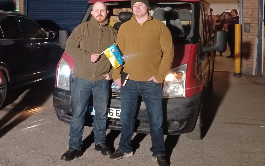 Manchester Masons take much needed aid to Ukraine
