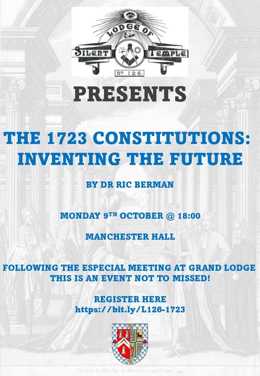 Final Call The 1723 Constitutions: Inventing the Future