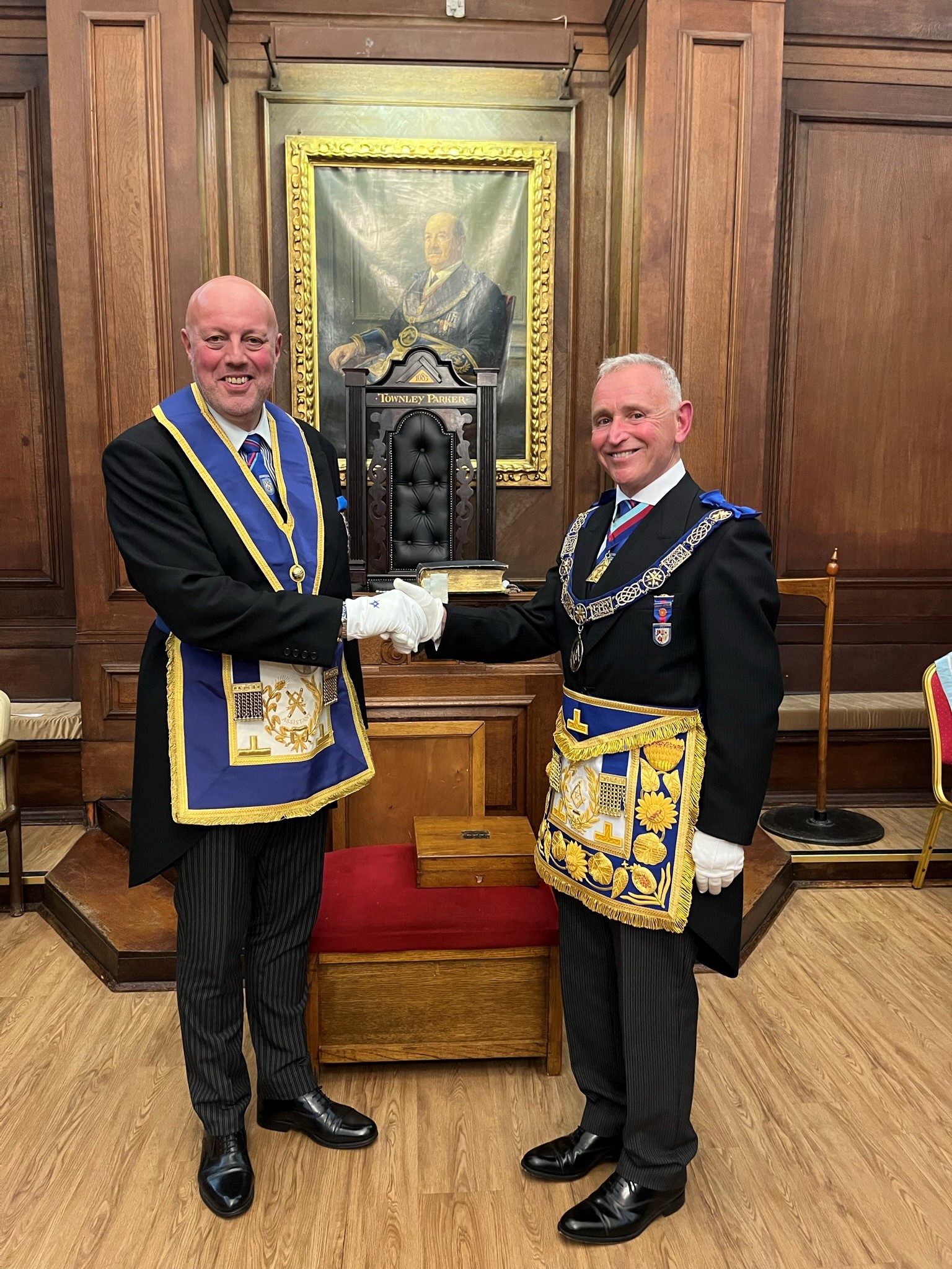 The Lodge of Friendship No. 44: When the music begins Step Off with your left foot