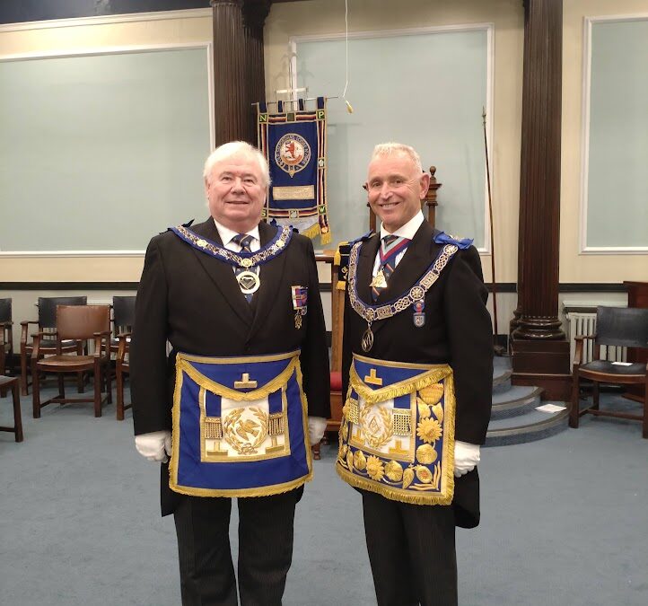 Old Salfordians Welcomes The Provincial Grand Master