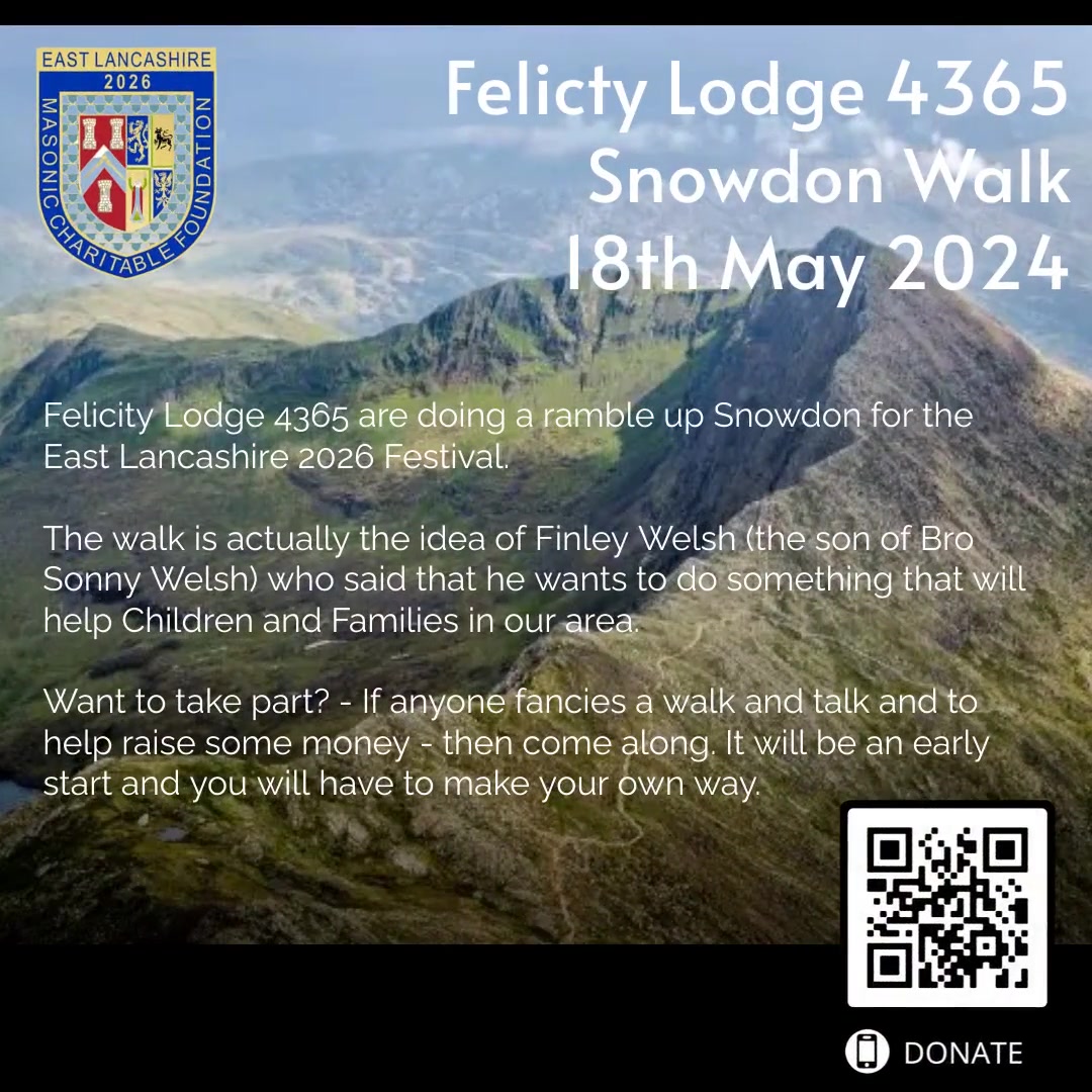 Scaling Snowdon for a Cause: Felicity Lodge 4365’s Charity Ramble