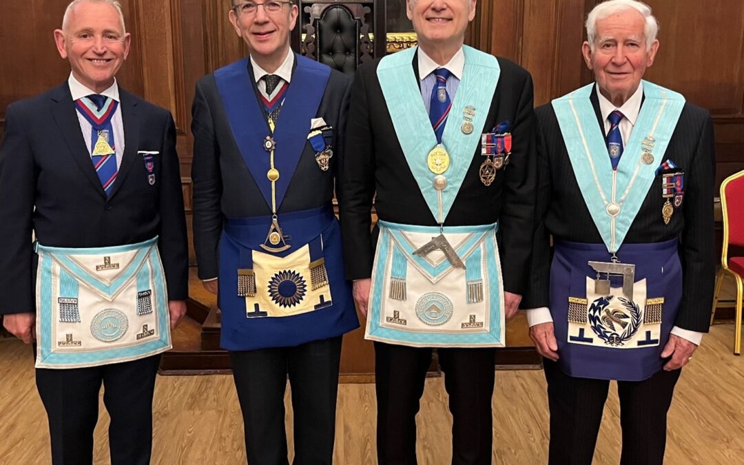 A Special Day for the Right Worshipful Provincial Grand Master, Robert Frankl.