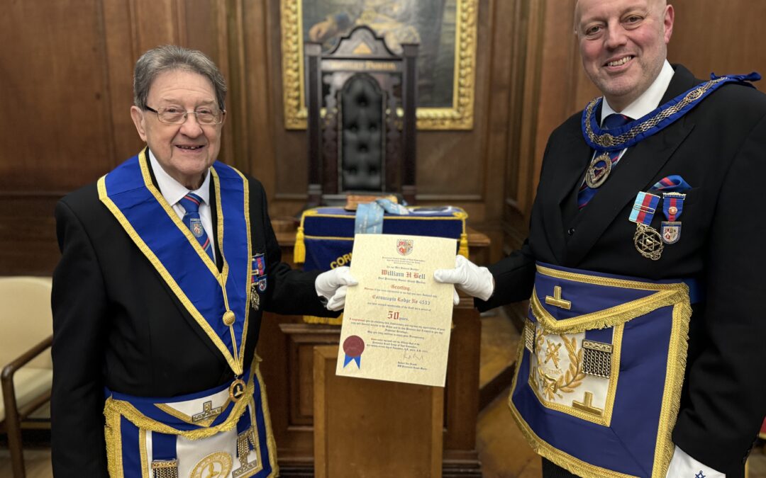 William (Bill) Bell: A Journey Through 50 Years of Freemasonry