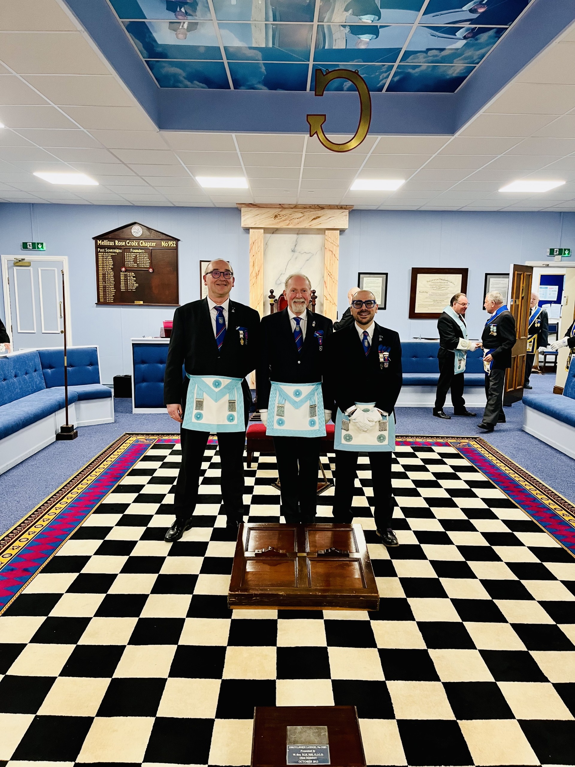 East Lancashire Level Club Deliver the Explanation of the Second-Degree Tracing Board in Droylsden Lodge No 3282