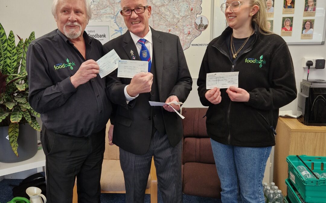 Supporting Salford Food Bank: A Helping Hand from Manchester Masons
