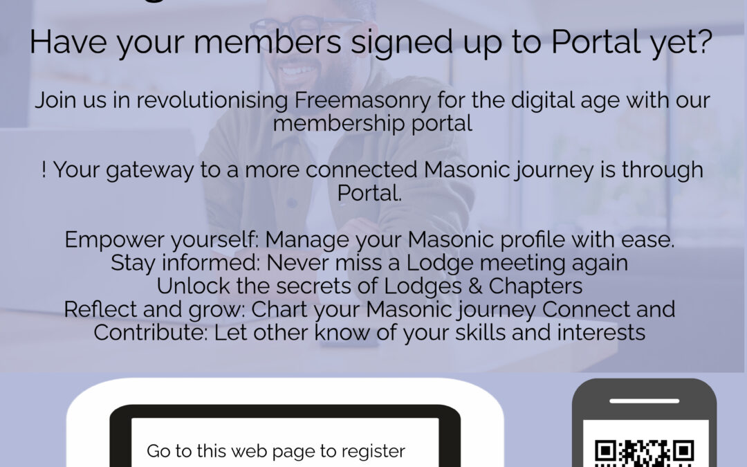 Have you signed up for PORTAL yet?